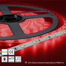Tiras LED M35 Rojo 60 LED por Metro IP20 Interior
